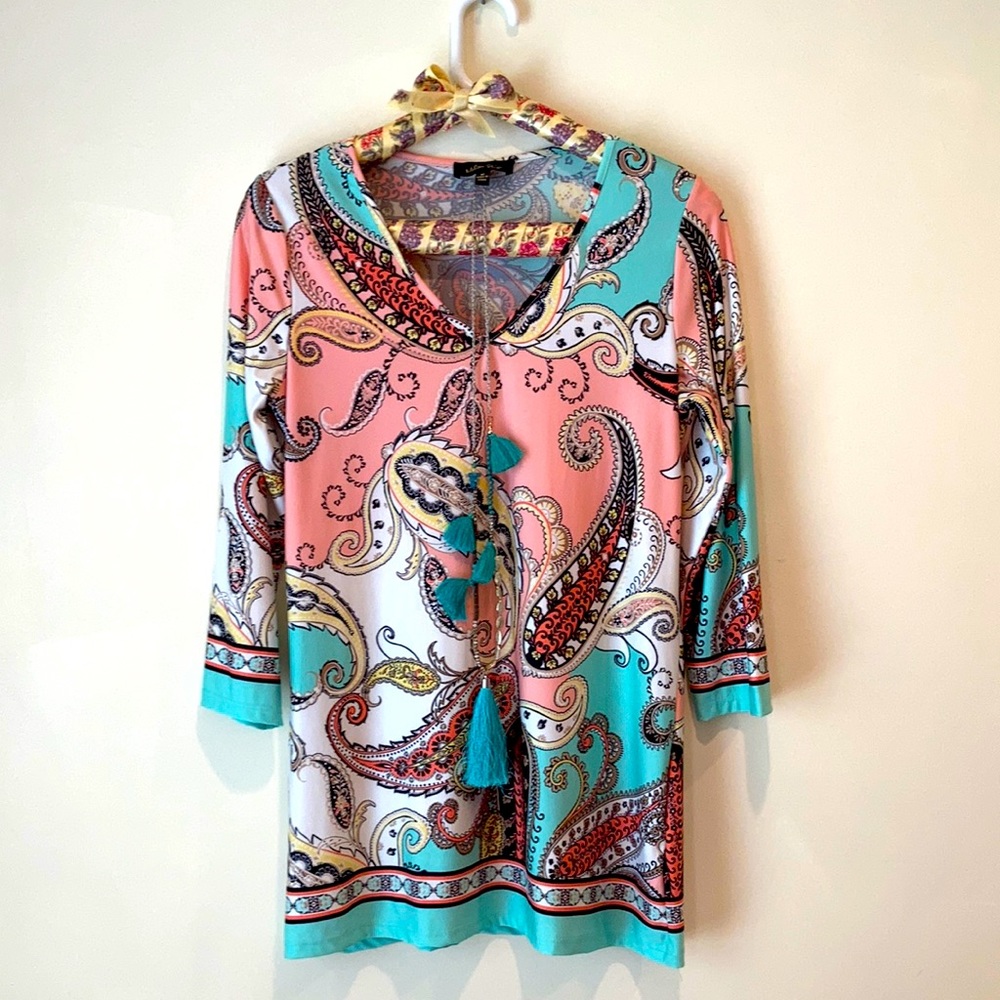 Melissa Paige Shirt  Bohemian Paisley